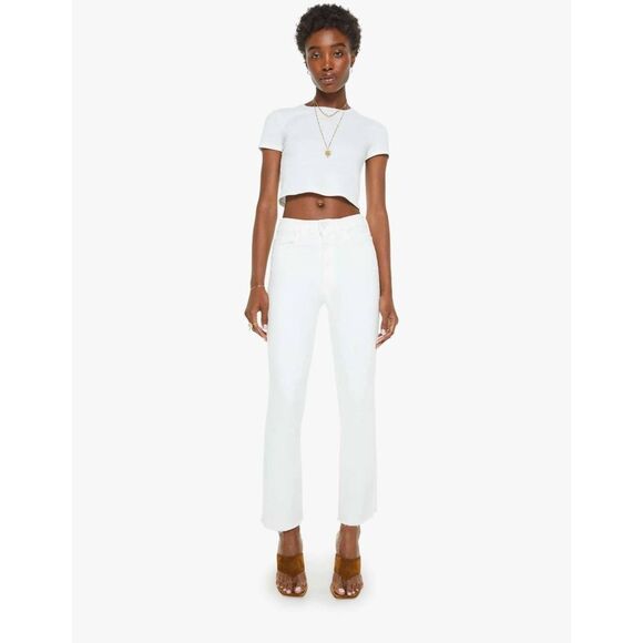 Mother The Hustler Ankle Fray Fairest Of Them Jeans All Size 24 - Picture 1 of 8